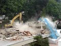 demolición bloque w   uniandes