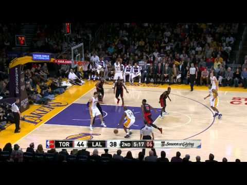 Video: Kobe Bryant's First Field Goal of His Return