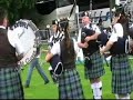 Dunoon Argyll Pipe Band playing their Grade 4B Qualifying set at World Pipe Band Championships at Glasgow Green on Saturday 16th August 2008