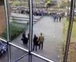 Overzichtje vanaf 1e verdieping Marnix College Ede