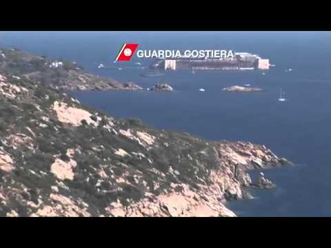 Video Guardia Costiera - La partenza dal Giglio