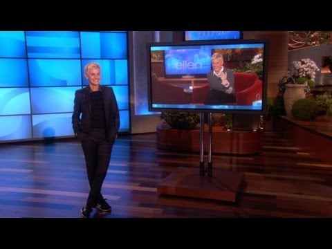 greatest moments - Ellen put together a montage of her favorite unplanned moments from the show over the past 1500 episodes.