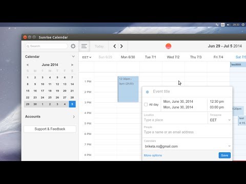 how to sync ubuntu calendar with google