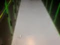 Air Hockey on Server Room Floor