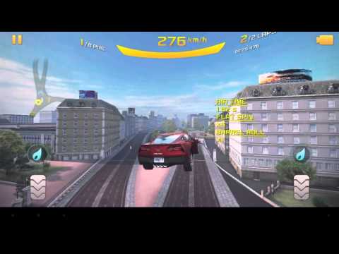 how to perform flat spin in asphalt 8