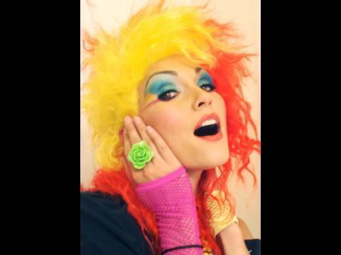 Cyndi Lauper (80's rocker) Costume Make-Up - by kandee | Kandee Johnson