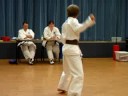 Lewis Brown Belt - Black Stripe Karate Grading