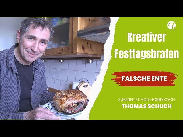 Thomas Schuchs "Falsche Ente" mit Pflaumen-Apfel-Füllung