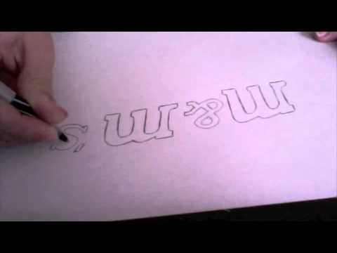 how to draw the red m&m