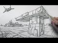 How to Draw Backgrounds (2-point Perspective)