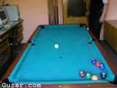 Freak snooker player
