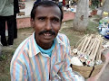 If you go to New Delhi...Sarangi Player in Dilli Haat
