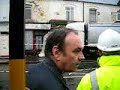 birmingham bin lorry crash at micks upholstery shop kingsnor birmingham bin lorry crash at micks upholstery shop kingsnor
