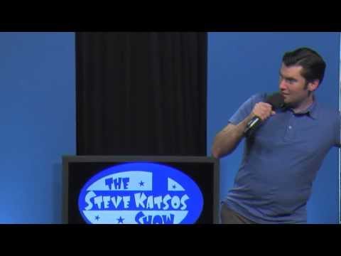 Ken Reid does stand-up comedy on The Steve Katsos Show