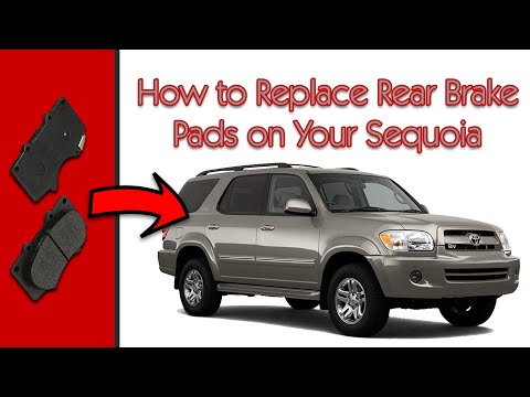 2005 Toyota Sequoia: How to Replace the Rear Brake Pads