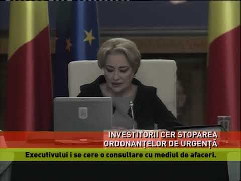 Investitorii străini cer stoparea ordonanțelor de urgență