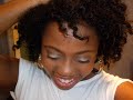 Protein treatment on natural hair