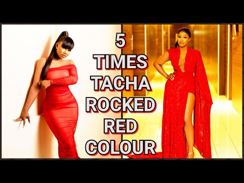 5 TIMES TACHA ROCKED RED DRESS ELEGANTLY| BBNAIJA 2020 @Symply Tacha