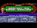 part 1/2 of my wheel of fortune - nes walkthrough. covers rounds 1&2/4 yep, i really was bored here, and thought i should play a nice easy game. i also knew straight away that being the american version of the show it would be patriotic and guessed fourth of july, didn't have a clue what the last word was though, i thank the stupid ai for that one. yes beauty and the beast was a complete guess! i was thinking about disney straight away and smacked it in. will i reach the final round, or will the computer somehow get lucky and manage to beat these overwhelming odds? guess you'll have to watch part 2 to find out.