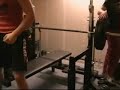 Bench press 3x95kg