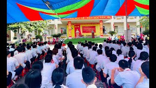 Trường THCS Yên Thanh: Bế giảng năm học 2022-2023; tuyên truyền, phổ biến giáo dục pháp luật cho thiếu niên, học sinh