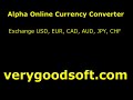 Alpha Online Currency Converter Alpha Online Currency Converter