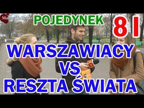 Matura To Bzdura - WARSZAWIACY vs RESZTA ŚWIATA - POJEDYNEK NA WIEDZĘ odc. 81