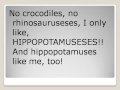 I Want a Hippopotamus for Christmas w/ lyrics I Want a Hippopotamus for Christmas w/ lyrics