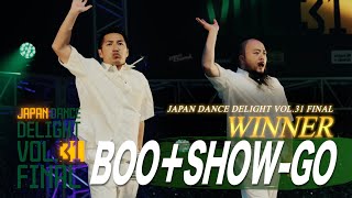 Boo + Show-go – JAPAN DANCE DELIGHT VOL.31 FINAL WINNER