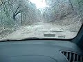 ice storm in colcord, ok
