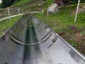 Interlaken Rodelbahn in the swiss alps (summer ...
