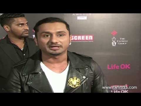 Yo Yo Honey Singh at 20th Annual Screen Awards 2014 !