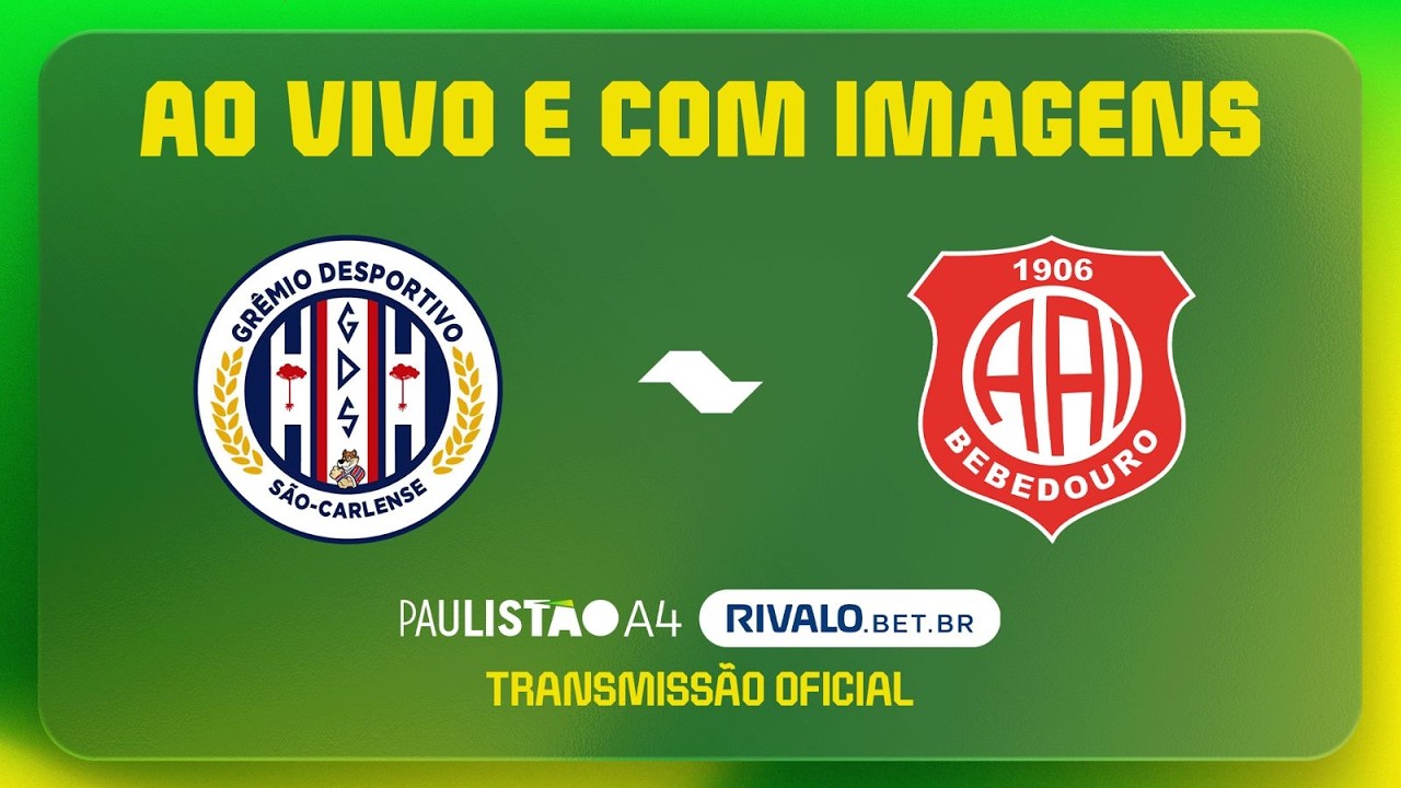 AO VIVO COM IMAGENS:GRÊMIO SÃO-CARLENSE X INTER BEBEDOURO|RODADA SEMI-FINAL|PAULISTÃO A4 RIVALO 2026