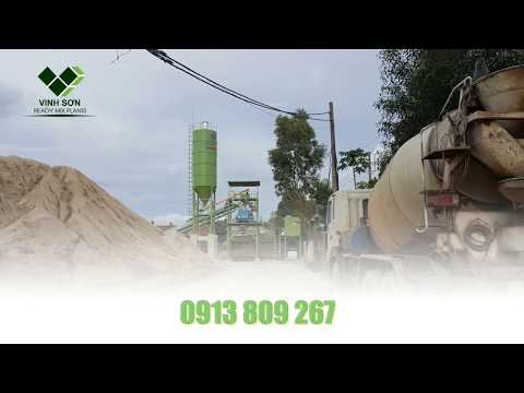 Trạm bê-tông tươi 60m3/h - Batching plant - Vinh Sơn Co., Ltd