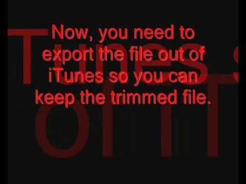 how to trim mp3