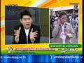 9APR10 THAILAND ; Hot News at 5 PM ; Government's Corps Encounter Against the Red Shirt Protesters at Thaicom Satellite Station and Police Hospital