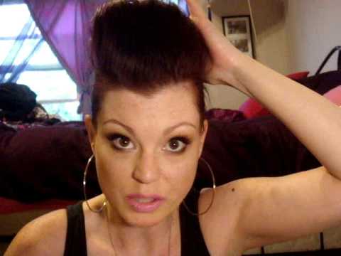 Pompadour / Faux Hawk / Mohawk Rockstar Hairstyle - How to