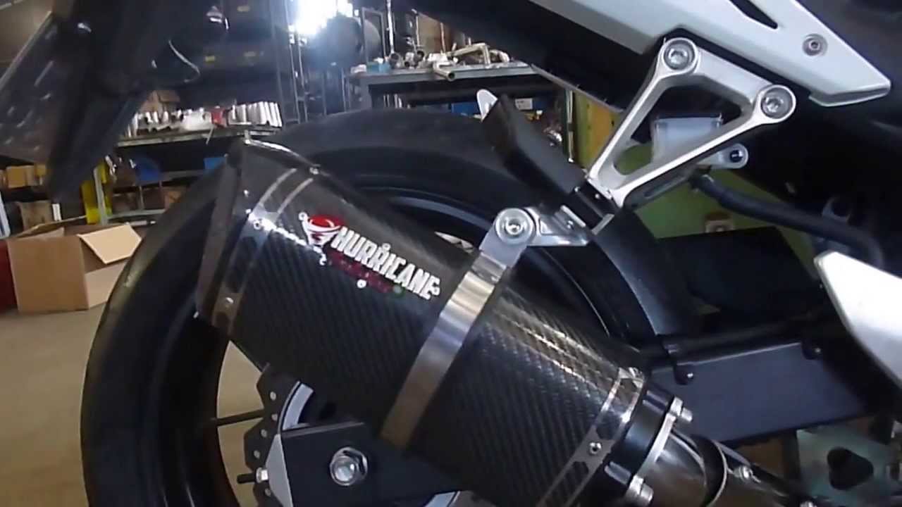 Capa do vídeo  Escapamento F1 Carbon Honda CB 500F 2013 a 2018