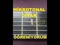 Mikrotonal Gitara Giriş - Ek Perdelerle "Uzun İnce Bir Yoldayım"