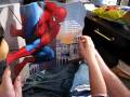 Trevor reading spiderman.wmv