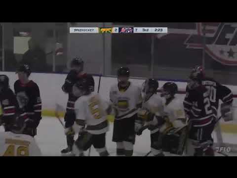 Goal off of 4th shot rebound