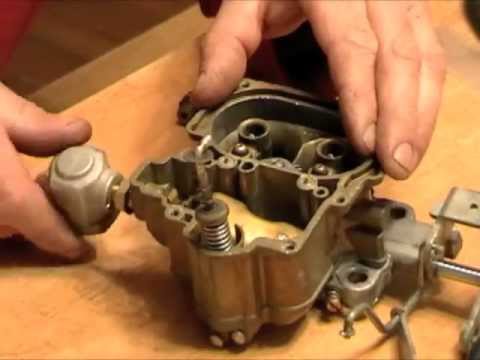 how to rebuild a gm carburetor