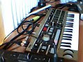 microkorg sequenced by cubase also minimoog b4ii pro53 vst