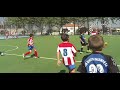 2º cuarto. Resultado final 1-11 a favor del CD Don Benito. Partido de Copa Federación Prebenjamín Serena.