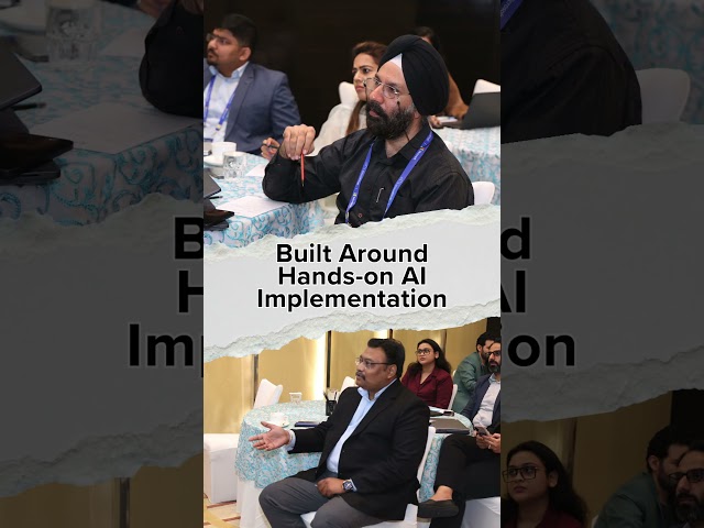 AI in L&D often feels out of reach, especially when it starts sounding too technical. That’s exactly what the conversation addressed at our L&D Leaders Workshop – Delhi Edition.

Instead of focusing on complex tools, the discussion centered on how L&D teams can start using AI in practical ways without needing deep technical expertise. From simplifying content creation to scaling training programs, the focus stayed on making AI accessible and usable in everyday learning workflows.

The shift was clear: AI doesn’t need specialists to get started; it needs the right approach.

Leaders explored how to enable their teams to move from dependency to ownership, where L&D professionals can design, build, and scale learning experiences using AI with confidence.

Looking to implement AI in L&D? Join our upcoming workshop - https://bit.ly/4tOTv4z  

#AI #LearningAndDevelopment #WorkforceTransformation #GenAI #DelhiEvents