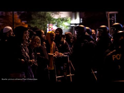 Rigaer Straße: Zusammenstöße zwischen Pegida-Anhäng ...
