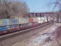 ES44DC and four C44-9Ws