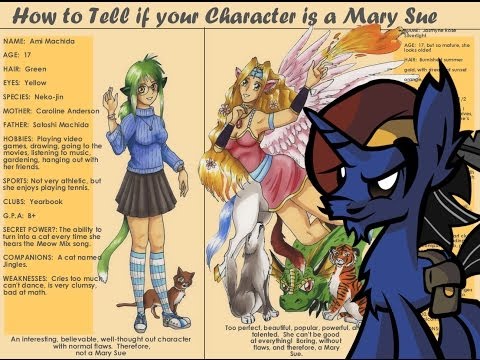 sue - Help keep me going by donating, or becoming a Patron! http://tommyoliverblogs.wordpress.com/donate/ http://www.patreon.com/tommyoliver Mary Sue Test: http://...