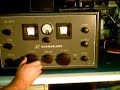 Hammarlund HQ140-X Receiver Demo