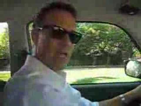 TOM HANKS drives his AC Propulsion E-Box Electric Car